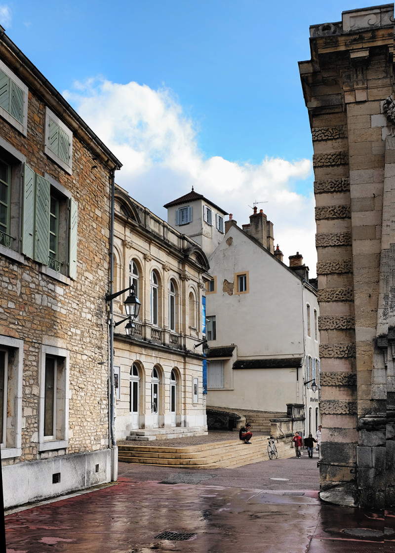 Beaune street Beaune France