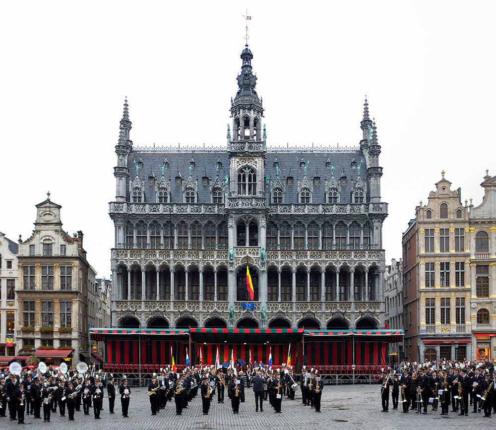 Brussels Grand Place orchestra Brussels Belgium