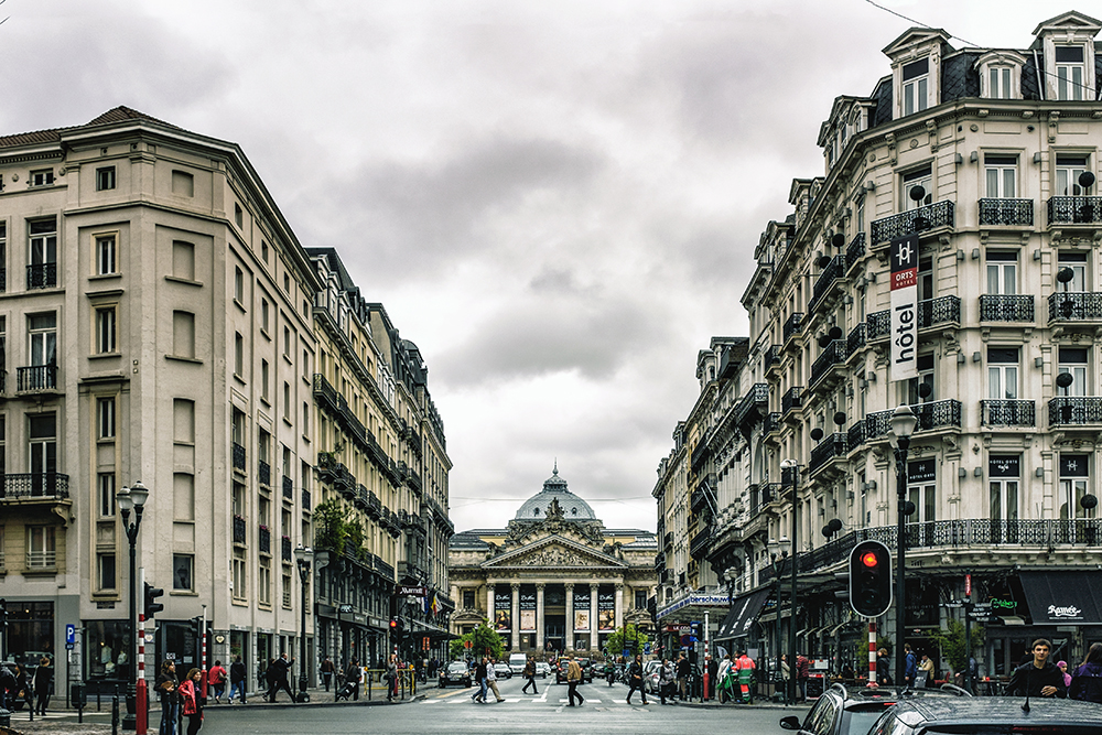 Brussels downtown Brussels Belgium