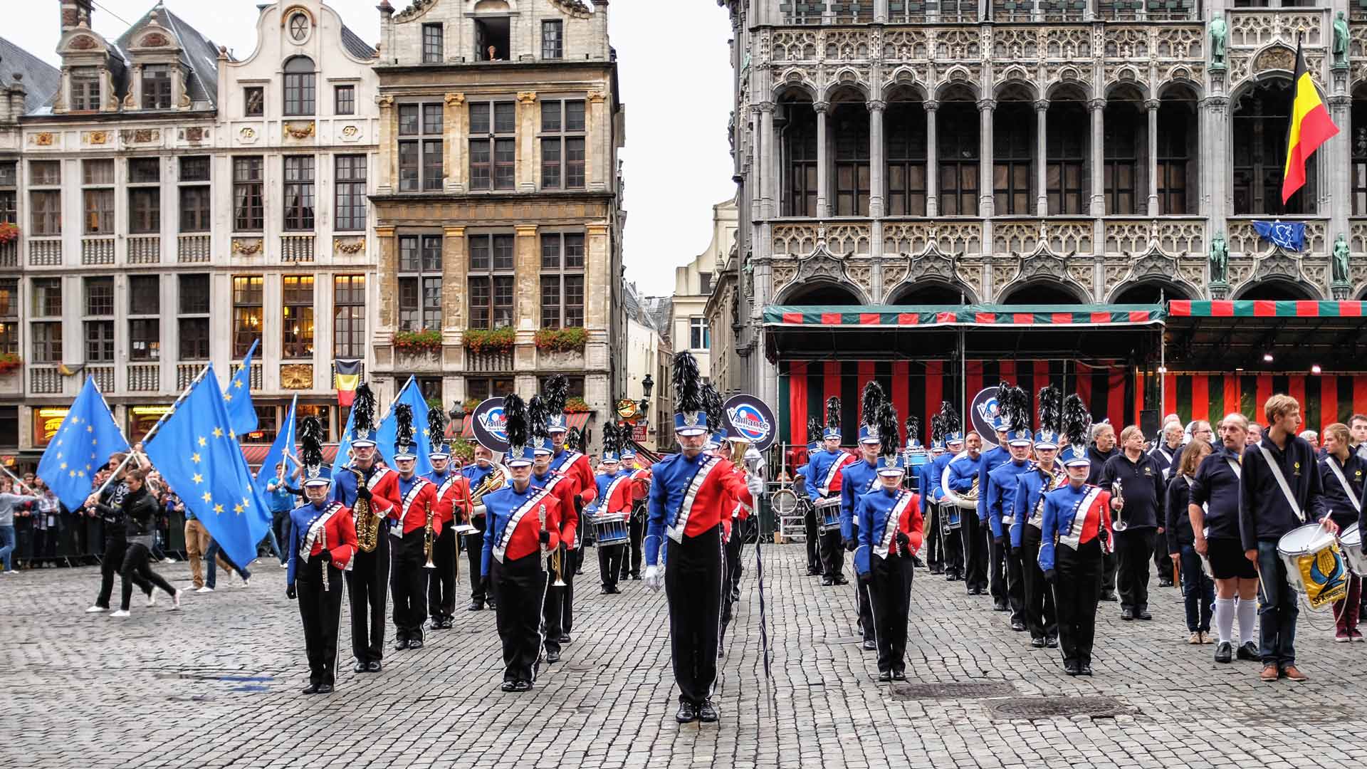Grand Place band Brussels Belgium