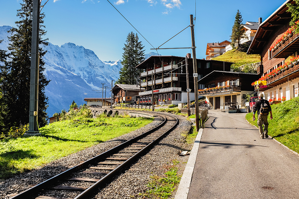 Lauterbrunnen Murren Lauterbrunnen Switzerland