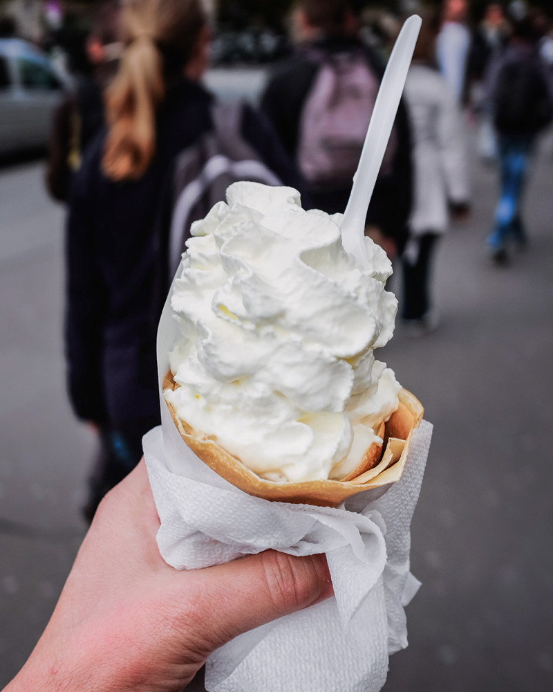 Paris Crepe Chantilly Paris France