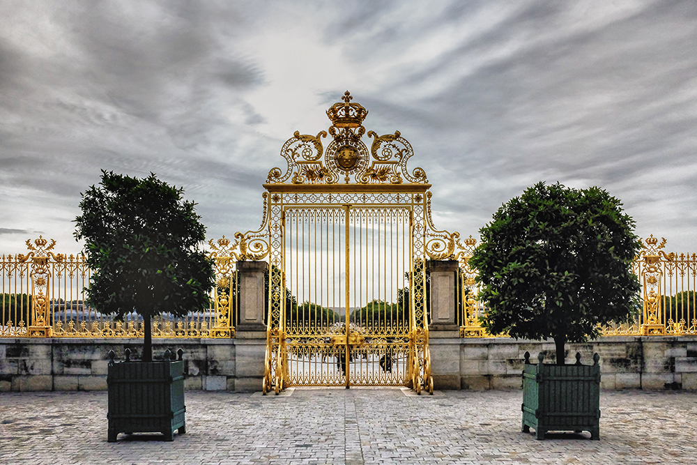 Paris Versailles gate Paris France