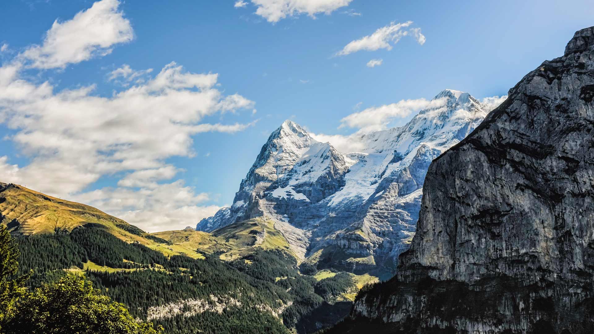 Swiss Alps Lauterbrunnen Switzerland