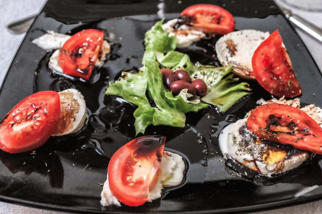 Monterosso Caprese Salad Cinque Terre Italy