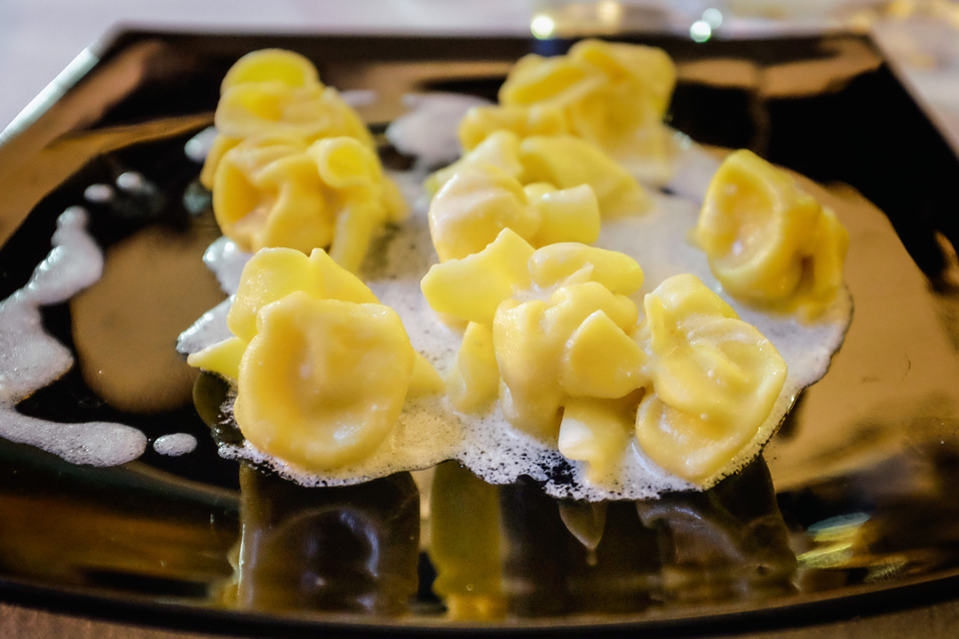 Monterosso Pear and Cheese Beggars Pillows Ciinque Terre Italy