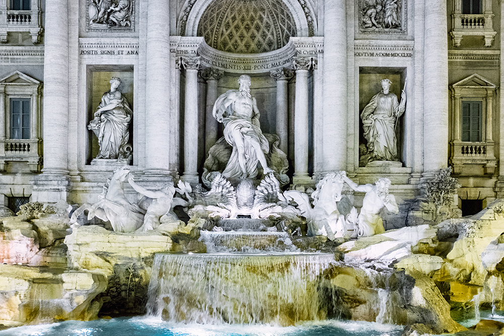 Trevi Fountain Rome Italy