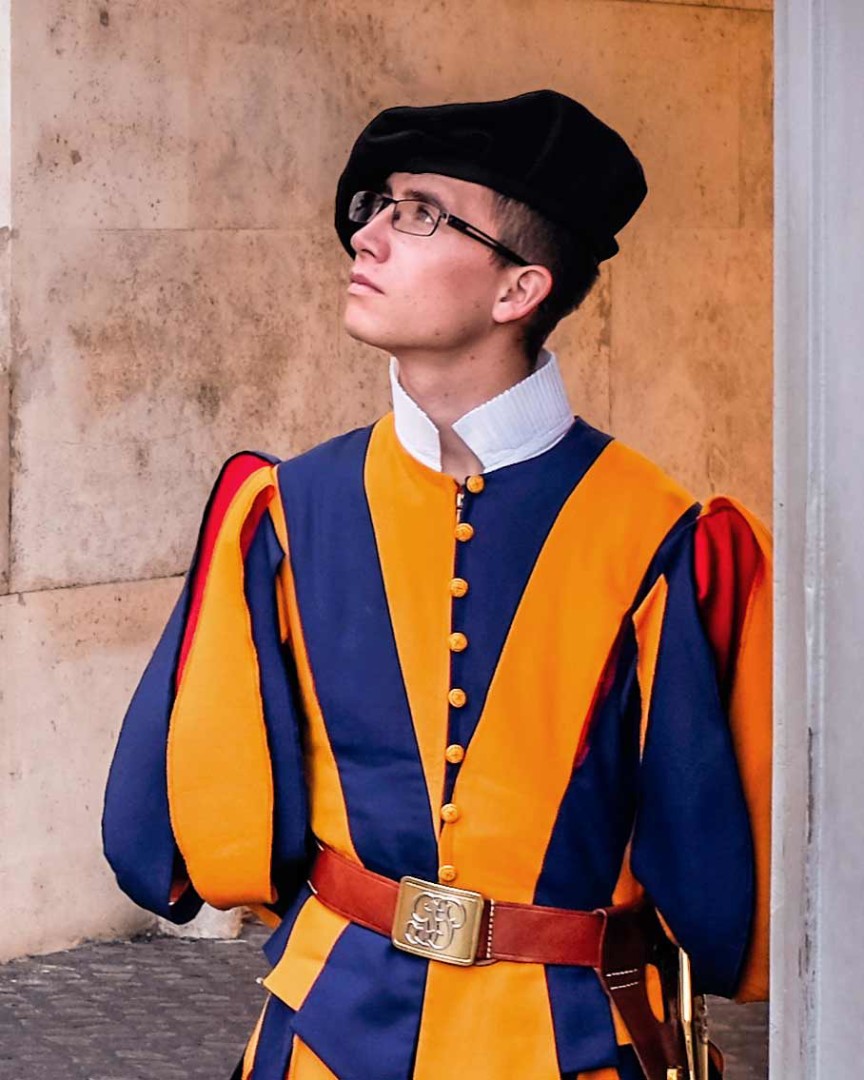 Vatican Swiss Guard Vatican City Rome Italy