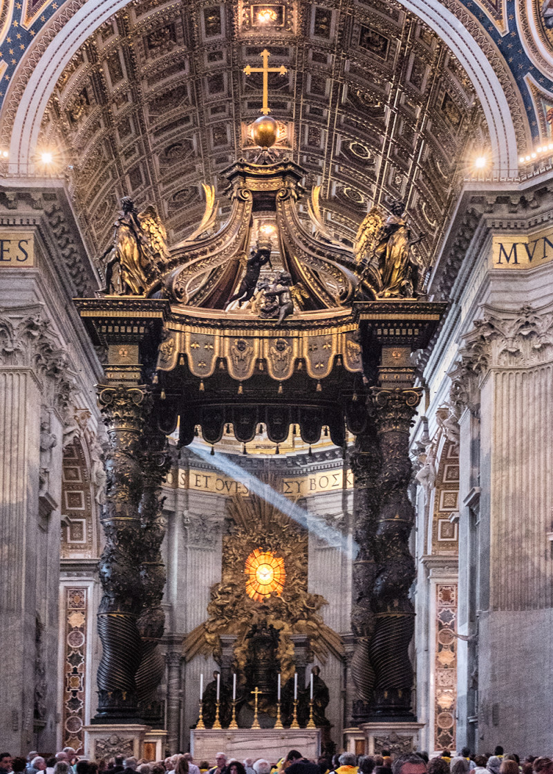 Vatican altar Vatican City Italy