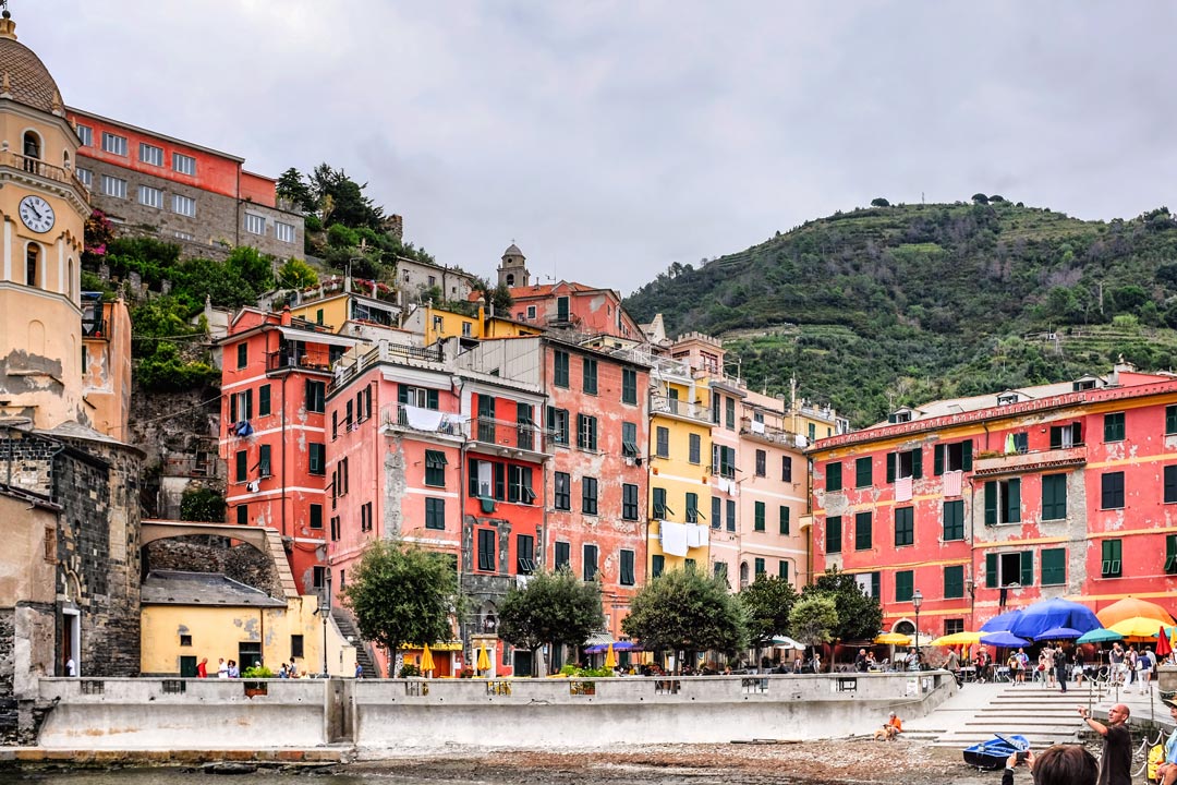 Vernazza Harbor Cinque Terre Italy