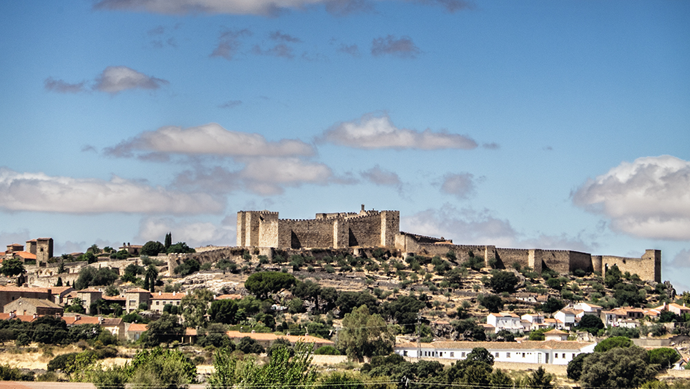 Trujillo castle Spain