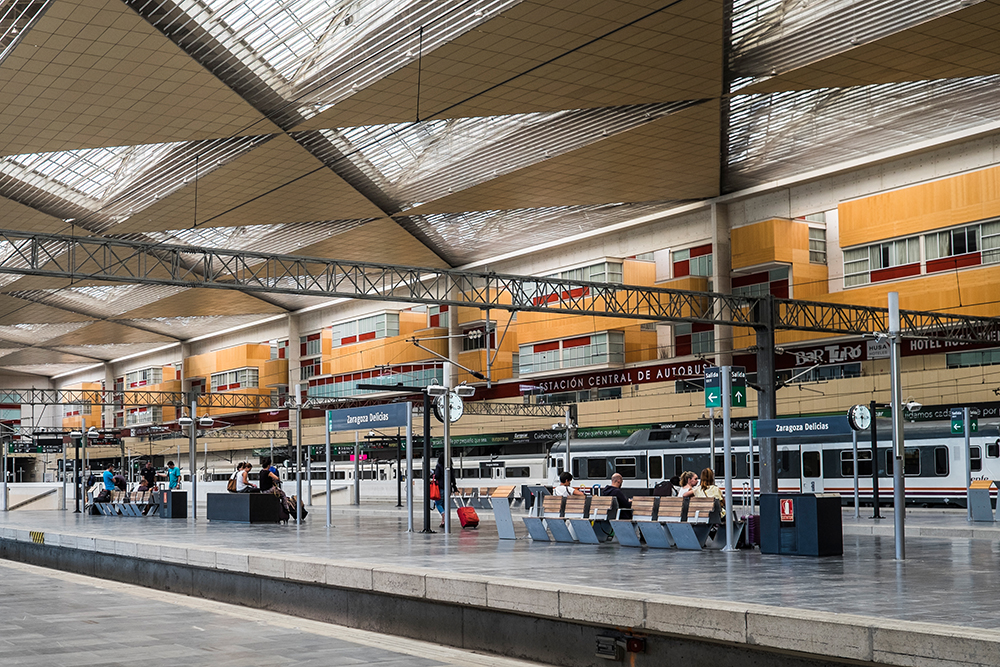 Zaragoza Delicias train station Zaragoza Spain