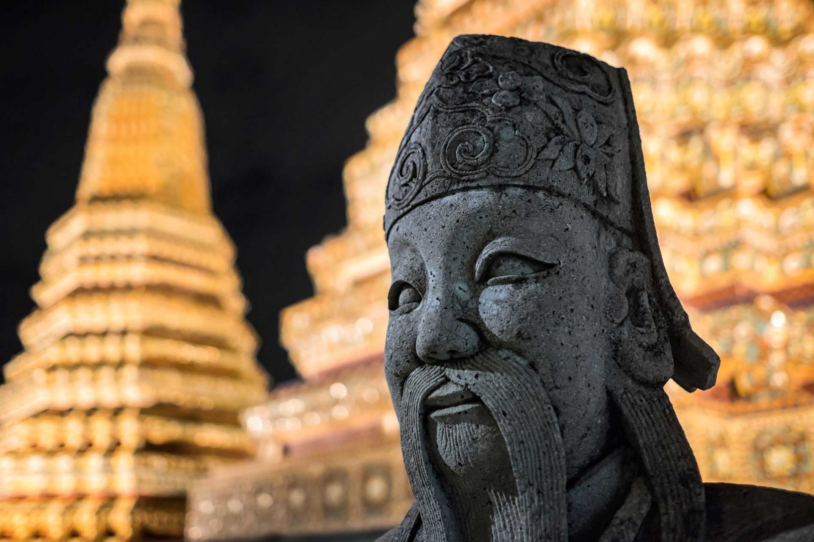 Wat Pho Guardian Bangkok Thailand