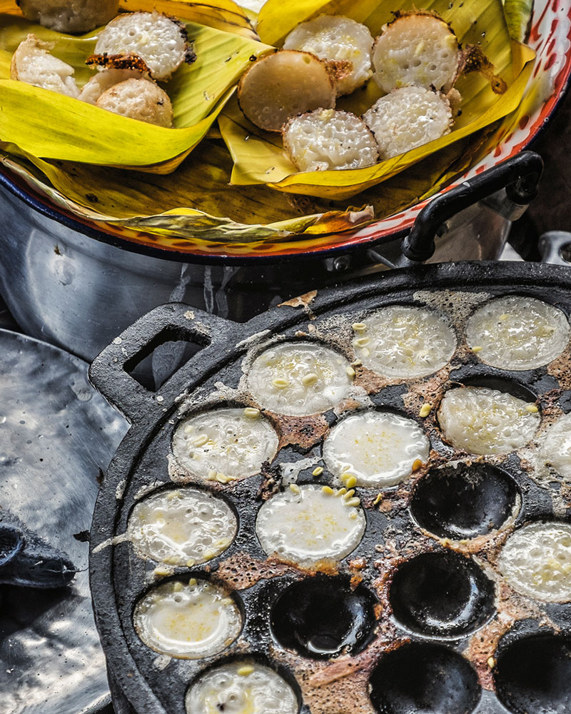 Damnoen Saduak floating market Khanom Krok Bangkok Thailand